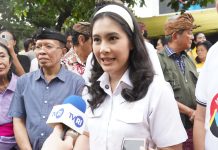 Wamen Isyana Berbagi Takjil dan Makanan Berbuka Puasa kepada Masyarakat