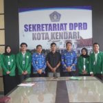 Sekretariat DPRD Kota Kendari Terima Mahasiswa KKP Stimik Catur Sakti