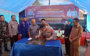 Kapolda Sultra Resmikan Markas Polairud di Muna Barat, Tingkatkan Keamanan Perairan