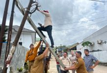 Tindaklanjuti Keluhan Warga, DPRD Kendari Cek Langsung Tiang Pemicu Lakalantas di Jalan Gunung Merpati