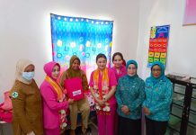 Dikunjungi Ketua Bayangkari Sultra, Ketua PKK Kolaka Timur Sebut Awal Kolaborasi Bangun Kesehatan Masyarakat