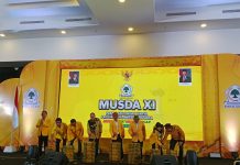 Hadiri Musda Golkar Sultra ke-XI, Ketum Bahlil Lahadalia Tekankan Soliditas Kader