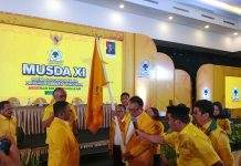 La Ode Darwin Terpilih Aklamasi sebagai Ketua DPD I Partai Golkar Sultra Masa Bakti 2025-2030