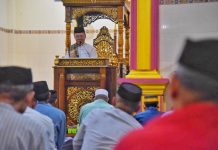 Safari Ramadhan Pemkot Kendari Berakhir di Masjid Jami Al Mi’raj, Kecamatan Kadia