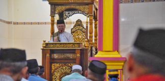 Safari Ramadhan Pemkot Kendari Berakhir di Masjid Jami Al Mi’raj, Kecamatan Kadia