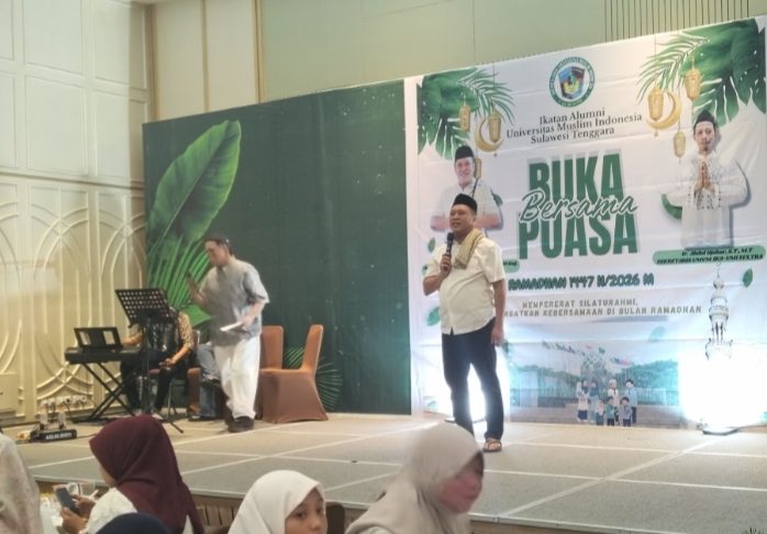 Jalin Silaturahmi dan Kebersamaan, IKA UMI Sultra Gelar Buka Puasa Bersama dan Penyaluran Santunan