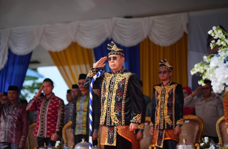 Hadiri HUT ke-13 Konawe Kepulauan, Gubernur Sultra : Kolaborasi Jadi Kunci Terwujudnya Wawonii Emas