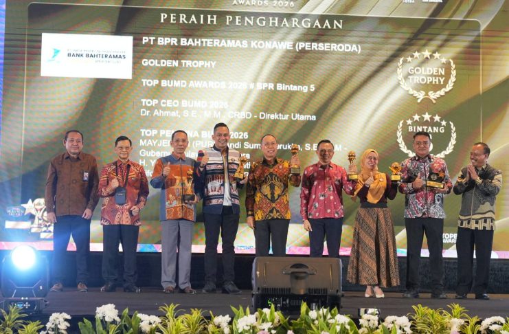 Pemprov Sulawesi Tenggara Raih Prestasi di Ajang TOP BUMD Awards 2026