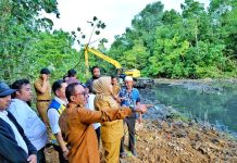 Wali Kota Kendari Tinjau Normalisasi Kali, Percepat Penanganan Banjir