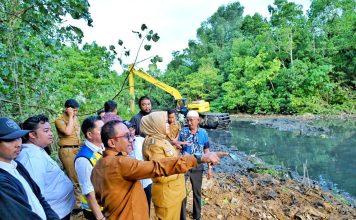 Wali Kota Kendari Tinjau Normalisasi Kali, Percepat Penanganan Banjir