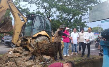 Banjir Rendam Kantor Diskominfo Sultra, Pemkot Kendari Langsung Bertindak