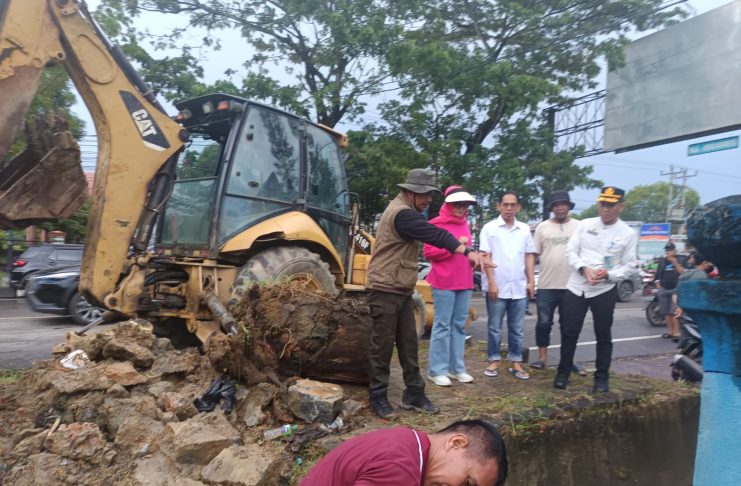 Banjir Rendam Kantor Diskominfo Sultra, Pemkot Kendari Langsung Bertindak