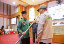 Gubernur Sulawesi Tenggara Resmi Melepas 37 PPIH Sultra 1447 H/2026 M
