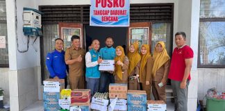 Dinas Kominfo Kota Kendari Salurkan Bantuan Kemanusiaan untuk Korban Banjir