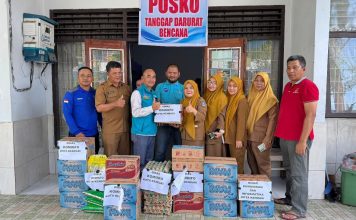 Dinas Kominfo Kota Kendari Salurkan Bantuan Kemanusiaan untuk Korban Banjir