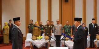 Muhammad Fadlansyah Resmi Dilantik sebagai Pj Sekprov Sultra