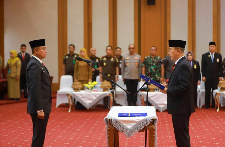 Muhammad Fadlansyah Resmi Dilantik sebagai Pj Sekprov Sultra