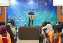 Buka Sosialisasi Beasiswa LPDP-CSU Tiongkok, Ini Harapan Gubernur Sultra untuk Anak Muda