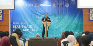Buka Sosialisasi Beasiswa LPDP-CSU Tiongkok, Ini Harapan Gubernur Sultra untuk Anak Muda