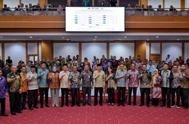 Rakor KPK dan ATR/BPN, Gubernur Sultra Tekankan Penguatan Pencegahan Korupsi di Sektor Pertanahan dan Aset Daerah