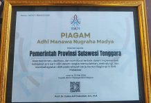 Serius Terapkan Sistem Merit, Pemprov Sultra Diganjar Adhi Manawa Nugraha Madya dari BKN