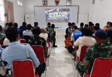 Lanud Haluoleo Gelar Nobar Piala Dunia 2026, Perkuat Kebersamaan dan Silaturahmi