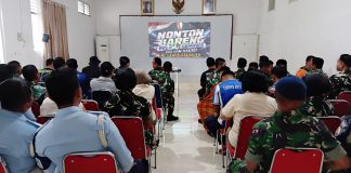 Lanud Haluoleo Gelar Nobar Piala Dunia 2026, Perkuat Kebersamaan dan Silaturahmi