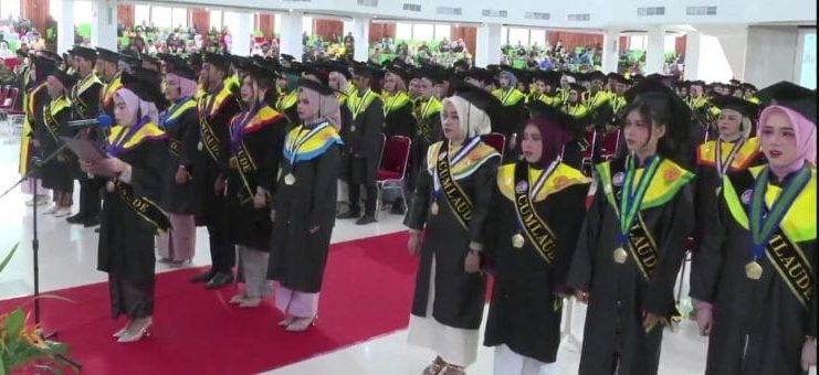 752 Lulusan UHO Resmi Dilantik, IPK Terbaik 3,99 dari Teknik Informatika
