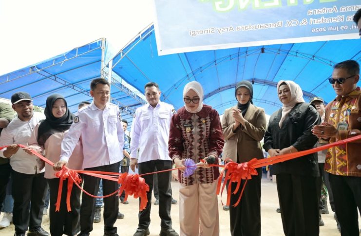 Resmikan Pasar Banteng, Wali Kota Siska Targetkan Penataan Pasar Liar di Kecamatan Poasia
