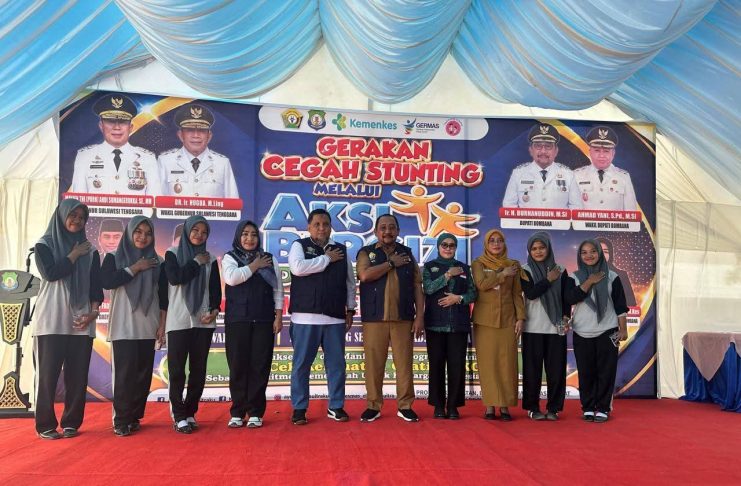 Bombana Darurat Stunting, Pemprov Sultra Gaspol Aksi Bergizi di Poleang Selatan