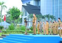 Pimpin Apel Gabungan, Pj. Sekda Sultra Ajak ASN Perkuat Sinergi dan Dedikasi Demi Pelayanan Terbaik