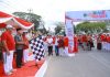 Gubernur Sultra Lepas Fun Walk Kebangsaan Semarak Merdeka