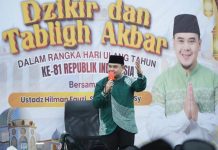 Semarak HUT ke-81 RI, Pemkab Kolaka Gelar Dzikir dan Tabligh Akbar Bersama Ustadz Hilman Fauzi