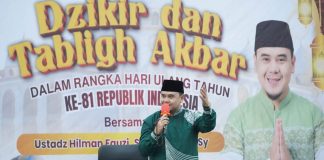 Semarak HUT ke-81 RI, Pemkab Kolaka Gelar Dzikir dan Tabligh Akbar Bersama Ustadz Hilman Fauzi