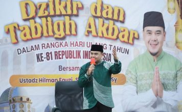 Semarak HUT ke-81 RI, Pemkab Kolaka Gelar Dzikir dan Tabligh Akbar Bersama Ustadz Hilman Fauzi