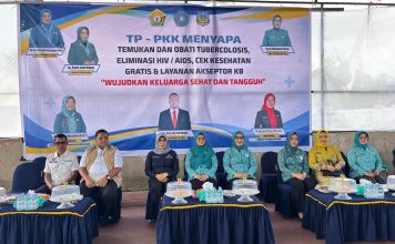 TP-PKK Sultra Menyapa Masyarakat Koltim, Hadirkan Cek Kesehatan Gratis hingga Layanan Akseptor KB