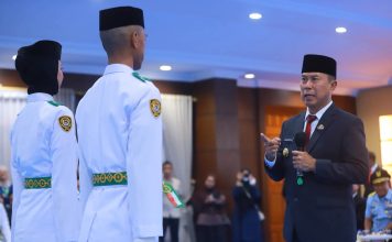 Gubernur Sultra Fasilitasi Bimbel Gratis bagi Paskibraka yang Ingin Masuk Akmil