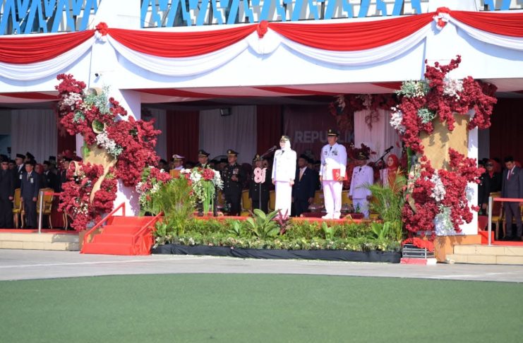 Wali Kota Siska Pimpin Upacara HUT ke-81 RI, Tegaskan Sinergi Pusat dan Daerah Demi Kemajuan Kendari