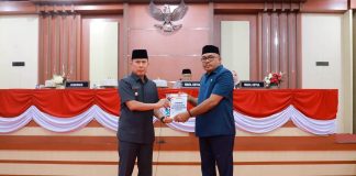 Gubernur Sultra Serahkan Perubahan KUA-PPAS 2026 kepada DPRD