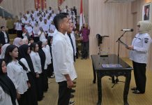 Siska Karina Imran Kukuhkan 78 Youth City Changers, Siapkan Generasi Muda Jadi Motor Inovasi Kendari