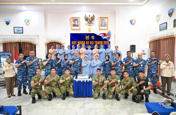 HUT Ke-63 Wara, Lanud Haluoleo Kobarkan Semangat Prajurit AMPUH Menyongsong Perang Modern