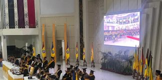 UHO Lepas 763 Lulusan pada Wisuda Periode VII, Cetak SDM Unggul Berdaya Saing