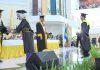 UHO Wisuda 743 Lulusan, Liberthy Mendila Tappo Raih Predikat Terbaik dengan IPK 3,91