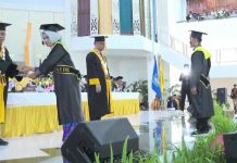 UHO Wisuda 743 Lulusan, Liberthy Mendila Tappo Raih Predikat Terbaik dengan IPK 3,91