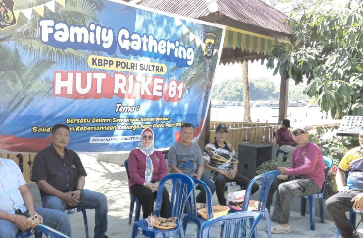 Teguhkan Kebersamaan, KBPP Polri Sultra Gelar Aksi Sosial dan Kumpulkan 33 Kantong Darah