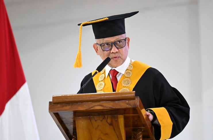Dies Natalis ke-45 UHO, Plt. Rektor Tegaskan Komitmen Menuju Kampus Unggul