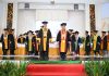 732 Wisudawan UHO Dikukuhkan, Alumni Diminta Berkontribusi untuk Almamater