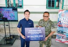 Sambut HUT ke-81 TNI, Bank Sultra Salurkan CSR Rp100 Juta dan Beasiswa untuk Anak Prajurit