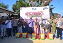 Ketua DPRD Hadiri Penyerahan Bedah Rumah Polresta Kendari: Wujud Sinergitas Demi Kesejahteraan Rakyat