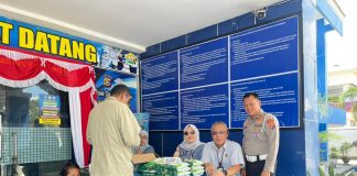 Apresiasi Wajib Pajak Taat, Jasa Raharja dan Tim Pembina Samsat Kendari Gelar Gerakan Pangan Murah
